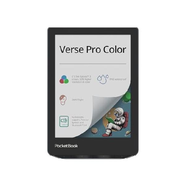 POCKETBOOK Ebook Verse Pro Color 634 6 E-Ink Kaleido 3 16GB Wi-Fi