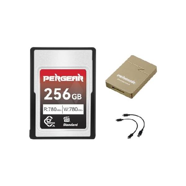 Pergear 256GB CFexpress Type A メモリーカード バージョン2 最大