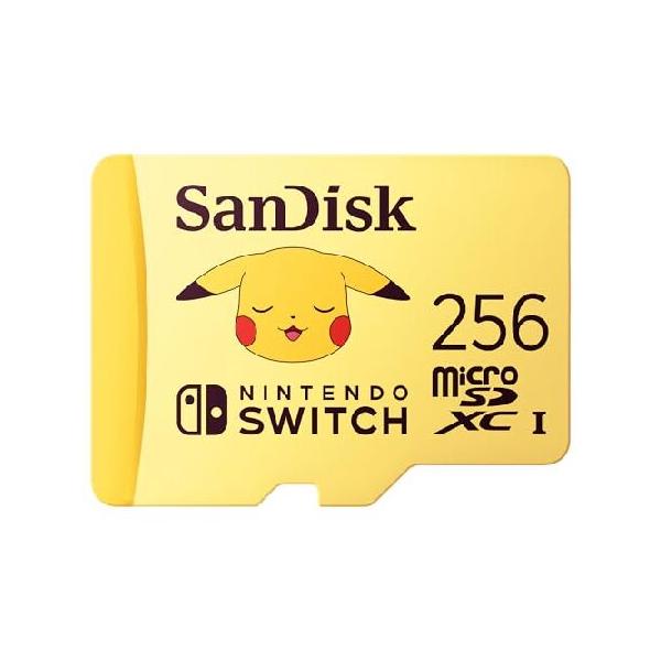 SanDisk 256GB ポケモン ピカチュウ microSDXCカード Nintendo-Switch