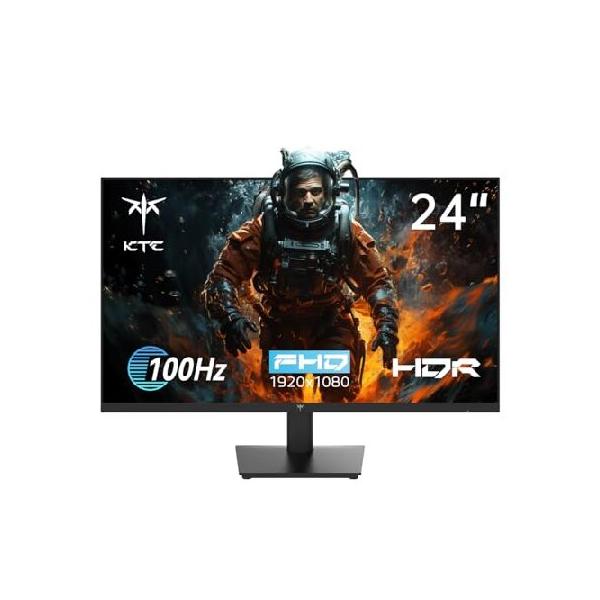 KTC 24インチ 1080P フルHDコンピューターモニター 100Hz HDR10