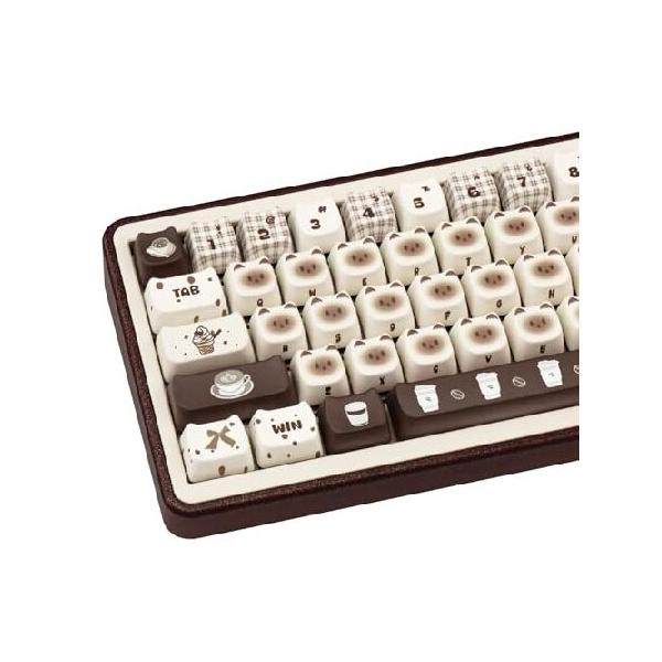 COOMICKEY 133キー PBT キーキャップ 60 65 75 100% Maoプロファイル