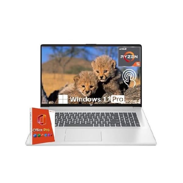 HP 17.3インチタッチスクリーンビジネスノートパソコン、Office Pro