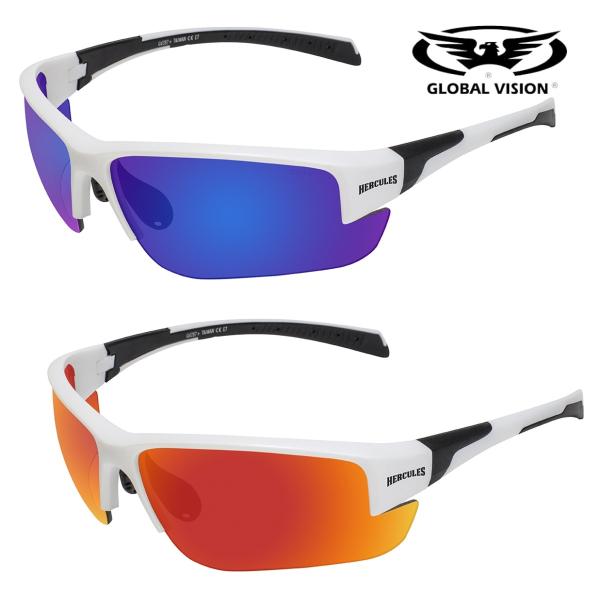 oCN ] TOX S[O GLOBAL VISION Hercules 7 White GT xEϋv ܂Ȃ G-Tech O[orW wNX7 ANSI Z87.1 UV400