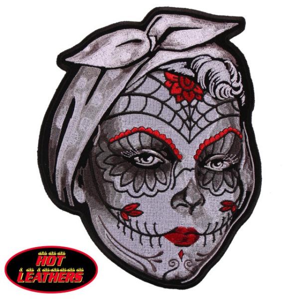 ���{������! �Z�[�����i! �z�b�g���U�[ [SUGAR FACE POSTER] ���b�y�� �p�b�` �V���K�[ �X�J�� �E�F�A�̃J�X�^����! �z�� �T�C�Y�� 15.2×20.3cm �A�C�����Ή�