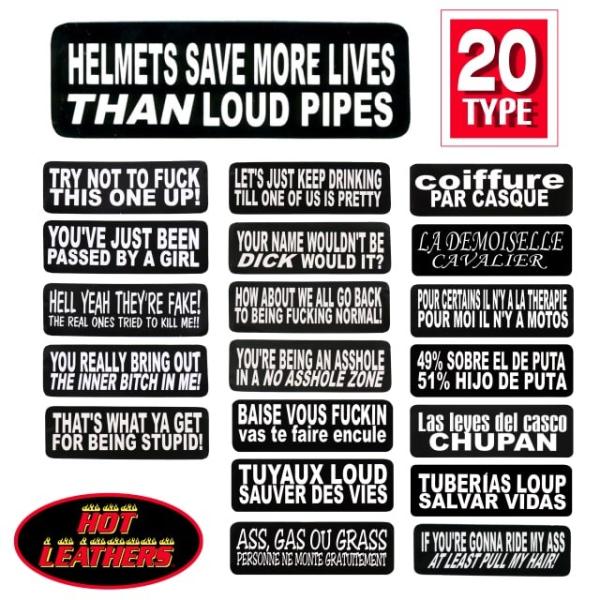 čA! HOTLEATHERSyCzS20 XebJ[ oCJ[ wbgp V[ Sticker mN bg{fB̃JX^! oCN V[ fJ[