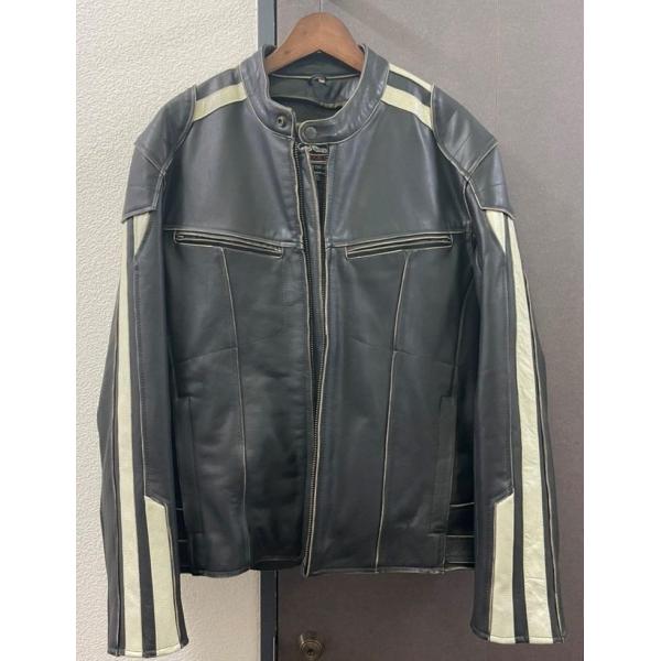 日本未発売 リバーロード レザージャケット 44size : ハーレー