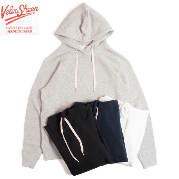 Velva Sheen ベルバシーン LOOPWHEELER PULLOVER HOODIE プルオーバー パーカー 日本製