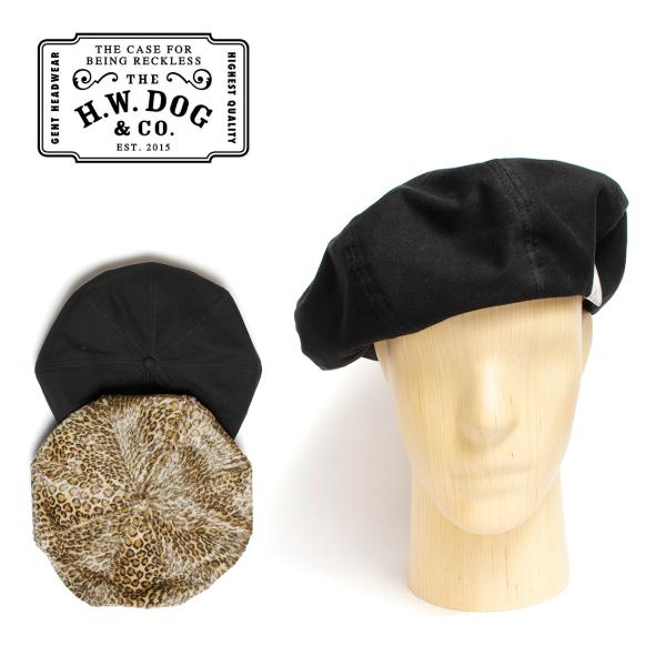The H W Dog Co ドッグアンドコー ベレー帽 大振り 8panel Beret 日本製 H1778 Hartley 通販 Yahoo ショッピング
