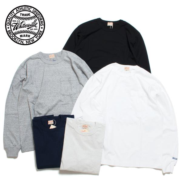 Whitesville ホワイツビル Tシャツ メンズ レディース 長袖 ポケット付 ロングスリーブTシャツ LONG SLEEVE POCKET T-SHIRT 日本製 東洋エンタープライズ WV68849 WHITESVILLE ホワイツビル LONG SLEEVE POCKET T-SHIRT ロングスリーブ