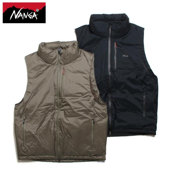 【セール20%OFF】 NANGA ナンガ AURORA TEX STAND COLLAR DOWN VEST オーロラテックス スタンドカラーダウンベスト 760FP