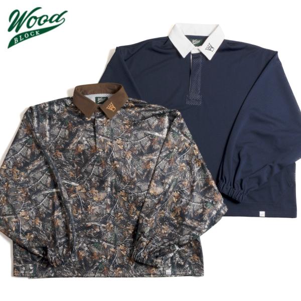 WOODBLOCK ウッドブロック LS MESH RUGGER SHIRT メッシュ