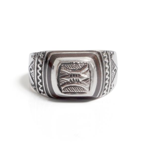 TOUAREG SILVER トゥアレグシルバー SILVER RING EBONY リング シルバー 8-21号