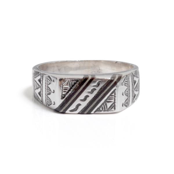TOUAREG SILVER トゥアレグシルバー SILVER RING EBONY リング シルバー 7-20号