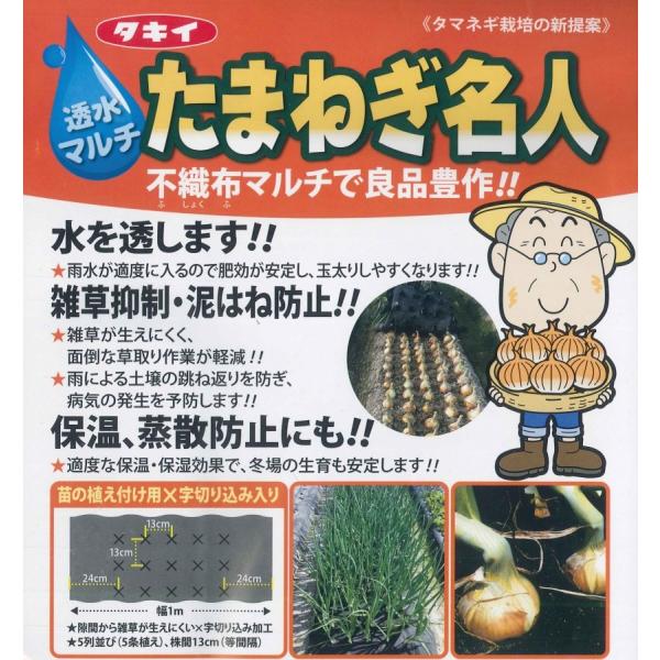 タキイ 透水マルチたまねぎ名人 1mｘ10m 約350本用 Buyee Buyee Japanese Proxy Service Buy From Japan Bot Online