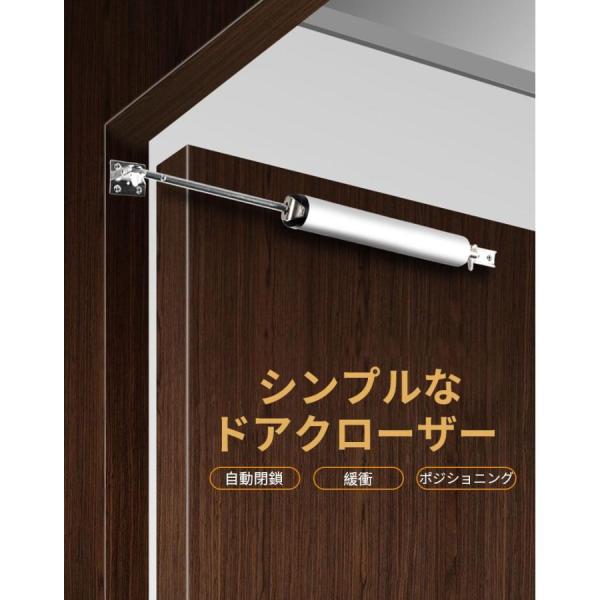 【SALE】ドアクローザー ダンピング付き ホームオートドアクローザー Amazon.co.jp: ドアクローザー ダンピング付き 静かで安全