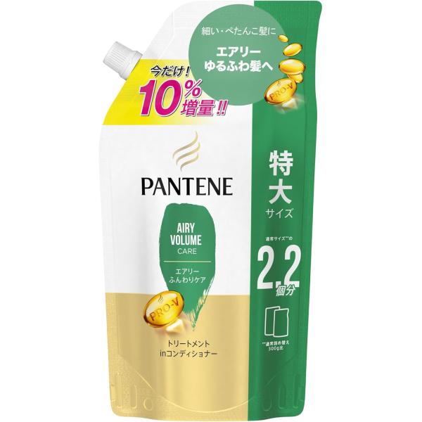 ※パッケージに多少のスレがある場合がございますのでご了承くださいませ。メーカー名：P&amp;G　ジャパン合同会社内容量：トリートメントinコンディショナー　660ｇ商品説明・エアリーゆるふわ髪へ・細い、ぺたんこ髪に・ビタミン、ミネラルたっ...