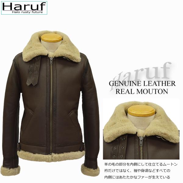 ムートンジャケット レザージャケット メンズ 本革 革ジャン ミリタリージャケット フライトジャケット ムートンコート 本物 バイク 防寒 ブランド Buyee 日本代购平台 产品购物网站大全 Buyee一站式代购 Bot Online
