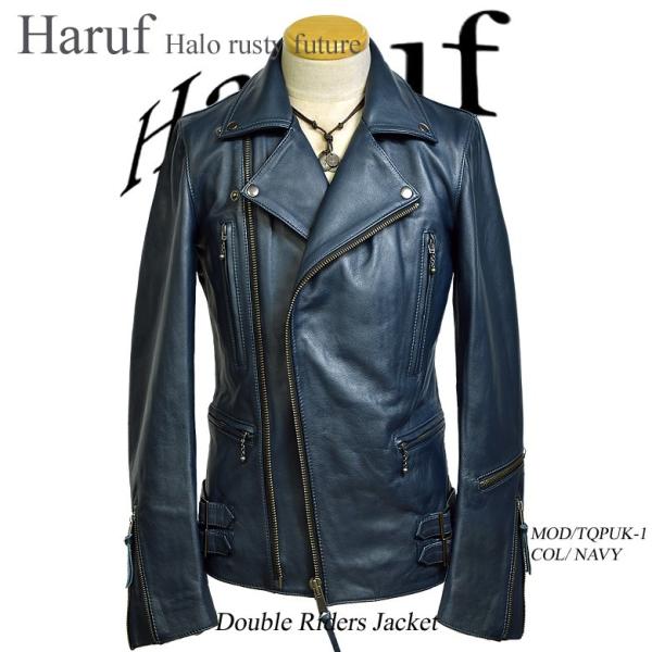Haruf 革ジャン ライダースジャケット レザージャケット メンズ Haruf 革ジャン ライダースジャケット レザージャケット メンズ