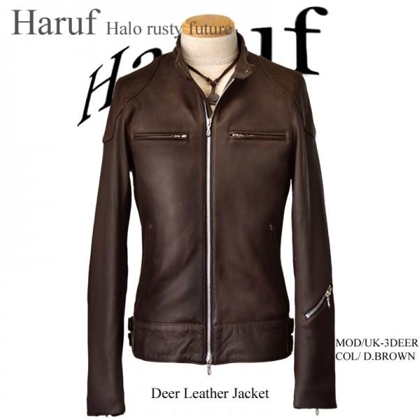 ライダースジャケット メンズ 本革 スタンドカラー レザージャケット