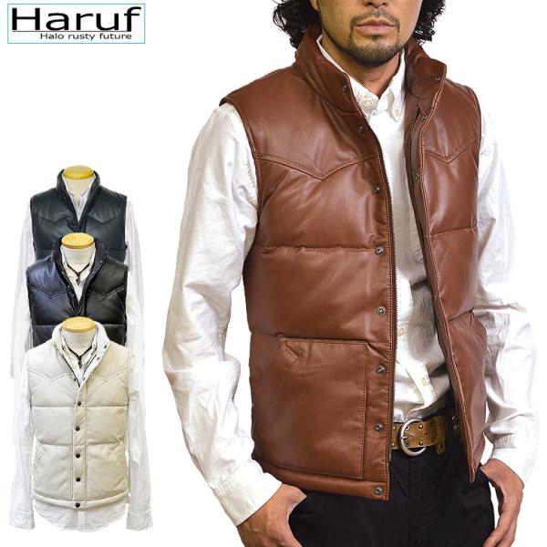 ダウンベスト 革の通販 価格比較 価格 Com