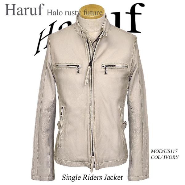 Haruf 革ジャン レザージャケット メンズ 本革 ライダース Haruf 革ジャン レザージャケット メンズ 本革 ライダース