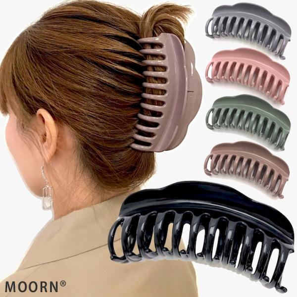 ヘアクリップ 大きめ バンスクリップ 大きい シンプル 髪留め 特大 おしゃれ