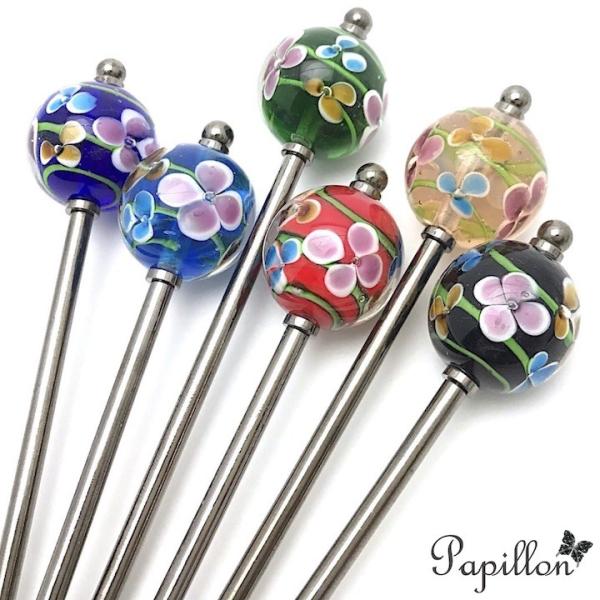 Sale 玉かんざし 花 とんぼ玉 ガラス玉 花柄 かんざし 一本 挿し 髪飾り 着物 浴衣 和装 成人式 訳あり Buyee 日本代购平台 产品购物网站大全 Buyee一站式代购 Bot Online