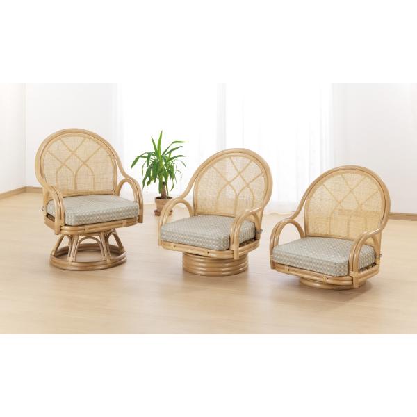 シ*ナ様 I.R IMAEDA RATTAN 今枝商店 ラタン チェア 今枝商店 籐 回転座椅子 ラタンチェア ミドルタイプ 座面高26cm