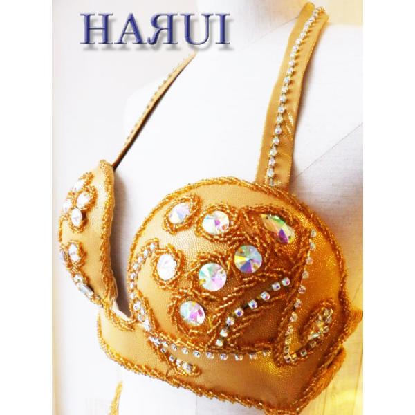 準備中 新入荷 ベリーダンス エジプト製 衣装 セット ゴールド (2