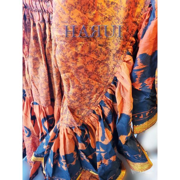 新入荷 ベリーダンス ジプシー スカート 25ヤード インド製 柄