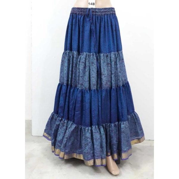 新入荷 ベリーダンス ジプシー スカート 25ヤード インド 花柄