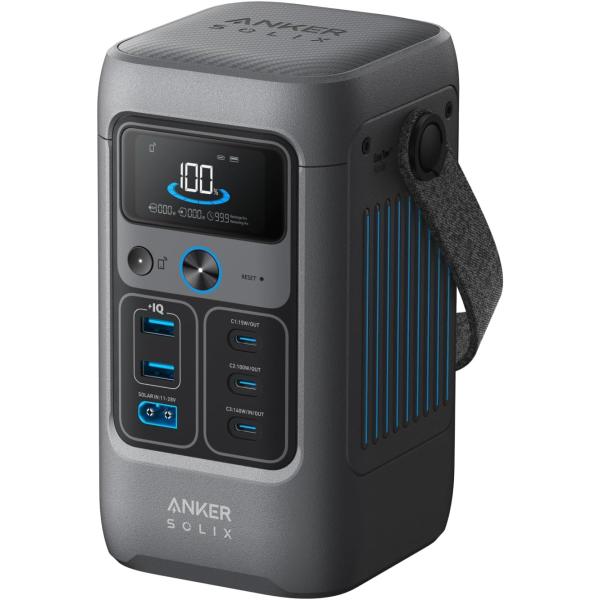 Anker Solix C200 DC Portable Power Station ポータブル電源 ダークグレー A17275Z1
