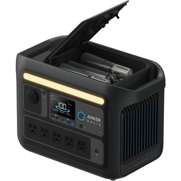 Anker Solix ポータブル電源 C800 Plus Portable Power Station ブラック A1754511