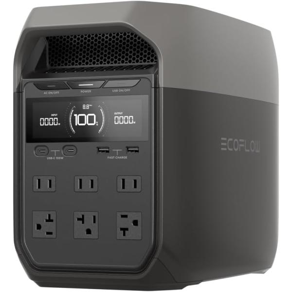 EcoFlow エコフロー DELTA3 ポータブル電源 1024Wh リン酸鉄 EcoFlow エコフロー DELTA3 ポータブル電源 1024Wh リン酸鉄