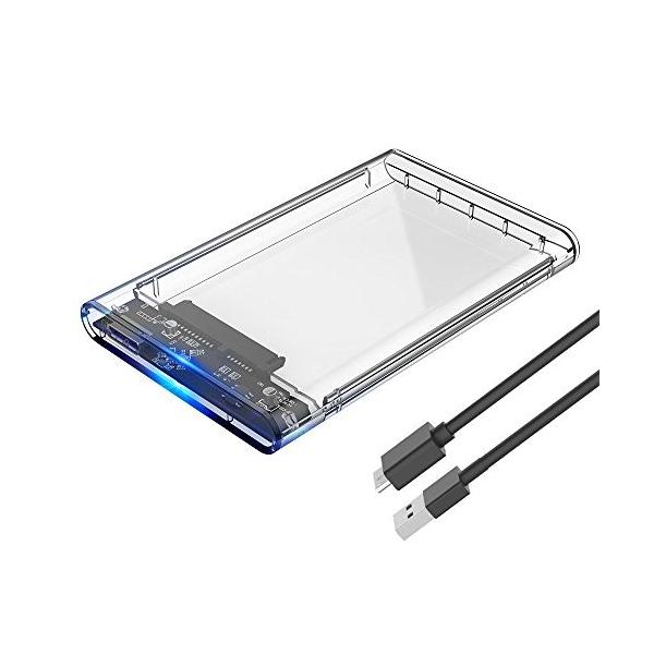 Eluteng 2 5インチ Hdd Ssd ケース Usb 3 0 透明 外付け ハードディスク Uasp対応 Ps4 外付けhdd ポータブル Usb Sata ドライブ ボックス 2tb 1tb 512 Buyee Buyee Japanese Proxy Service Buy From Japan Bot Online