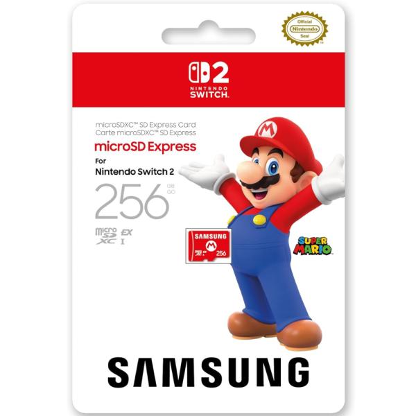 Samsung サムスン microSD Express Card 256GB for Nintendo Switch 2 BEEASD01B