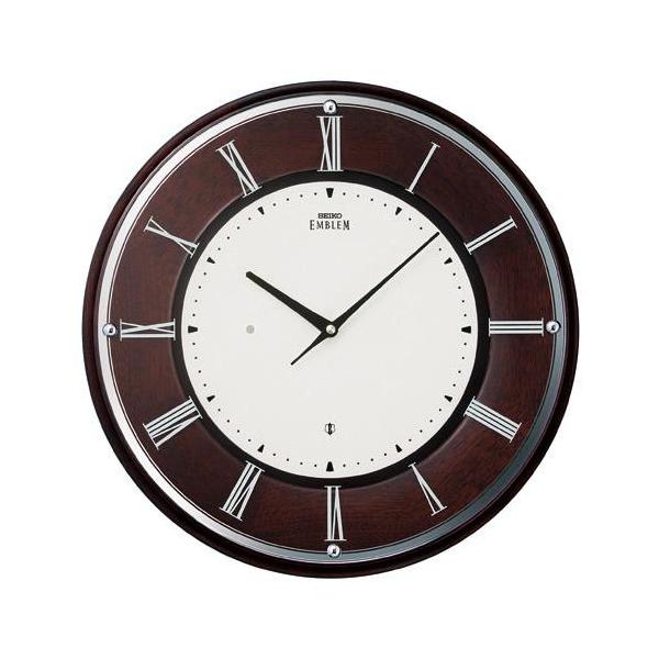 送料無料　セイコー SEIKO　エムブレム　電波掛時計　HS540B EMBLEM　smtb-kfsp2124