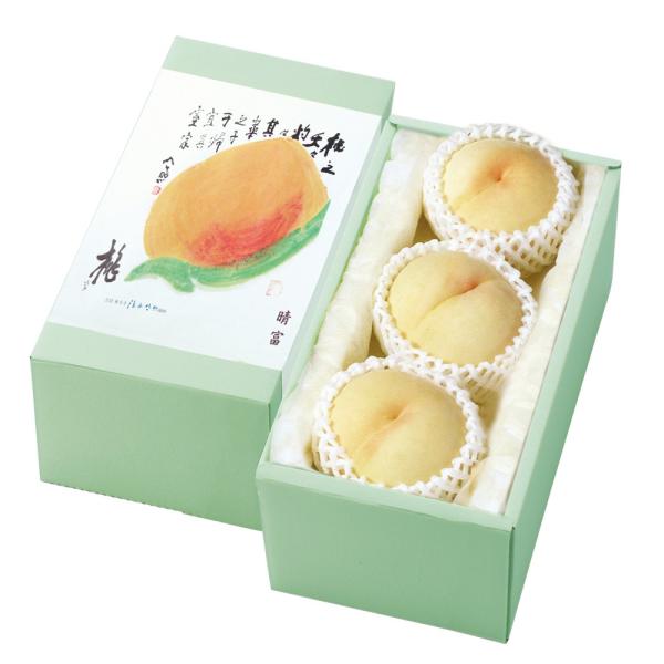 岡山清水白桃 3玉【豊麗】