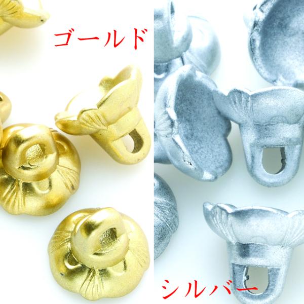 ガラスドーム用 デザインキャップ 10mm 10個セット 金 銀 ゴールド シルバー 蓋 カン付き アクセサリー パーツ ピアス 王冠 アクリル チャーム ハンドメイド