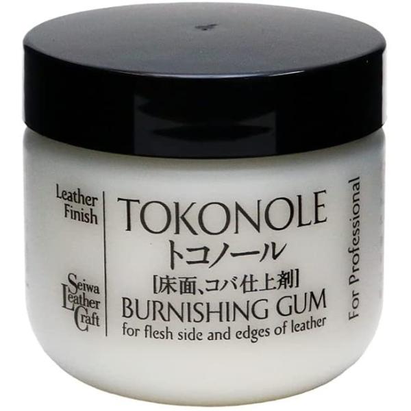 トコノール 無色 120g レザークラフト 道具 革の床面・コバの仕上剤 SEIWA 誠和