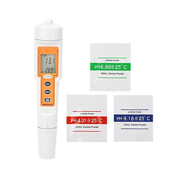 CT6021A PHメーター 高精度水質テスター スイミングプール 水槽用【並行輸入品】