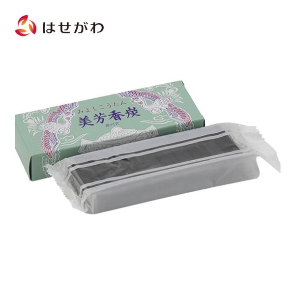 焼香 炭 香炭 お焼香 抹香 香炉 盆提灯 提灯 葬儀 法事 法要 「香炉炭 美芳香炭 大」 お仏壇のはせがわ