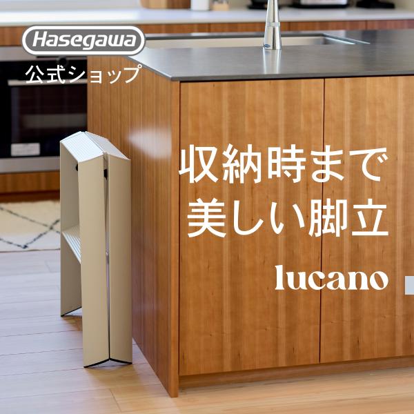 ML2.0-2 (CG) lucano ルカーノ 踏み台 踏台 脚立 インテリア スツール 2step 2段 クリスタルグレー 店舗備品 室内 部屋 ギフト プレゼント デザイン