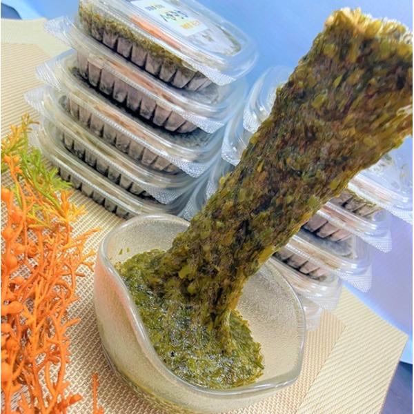 アカモク(ぎばさ) 能登産 【新物 新商品】 100g×10パック 小分け 冷凍 あかもく ギバサ 能登半島 石川県 健康 食品 スーパーフード