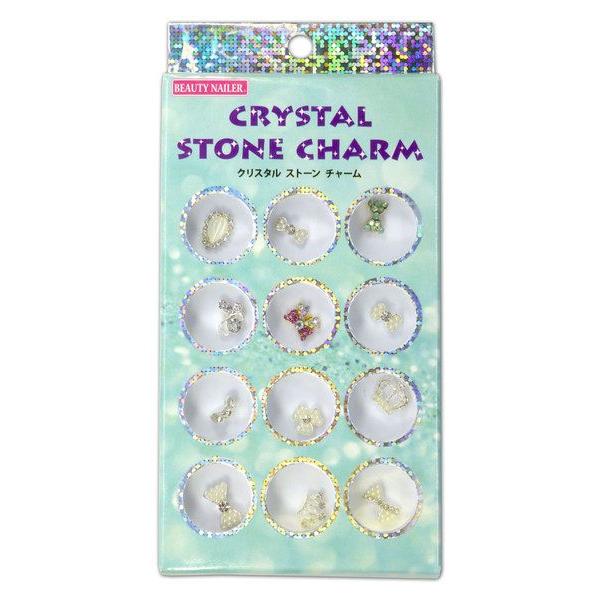 送料無料クリスタル　ストーン　チャーム(CSC-1)　CRYSTAL STONE CHARM