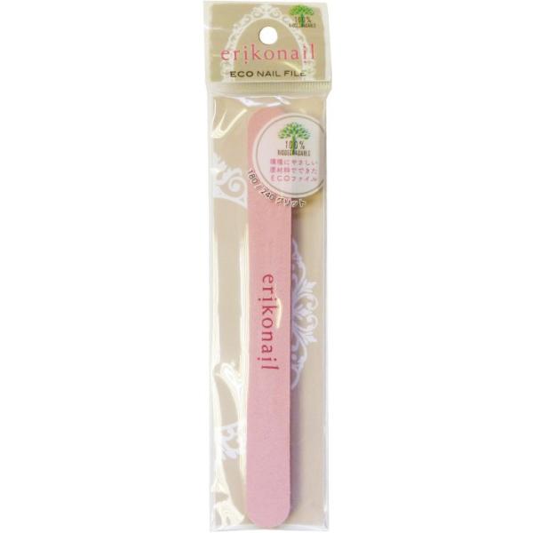 ●環境にやさしい原材料でできたECOファイル従来品が生分解に500年かかるのに対して、エコネイルファイルは5年で微生物分解されます。【内容】180/240グリット 3本入りライトピンク：グリット180地爪の長さ、形の調整にダークピンク：グリ...