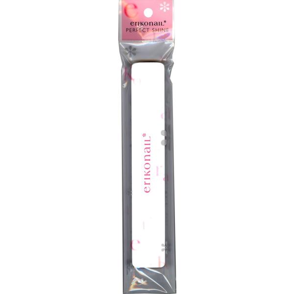 簡単に自爪の凸凹をなくし、表面をつやつやピカピカに磨き上げます。ご使用方法：1、グレーの面を使用して表面のツヤや凸凹をなくします。2、ホワイトの面を使用して爪表面のツヤを出します。MADE IN KOREA