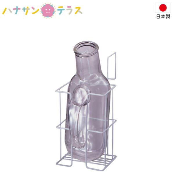 他サイト： 日本製　尿器入 しびん入れ 尿器掛 角形コーティング仕上げ 三和化研工業 スチールの商品画像
