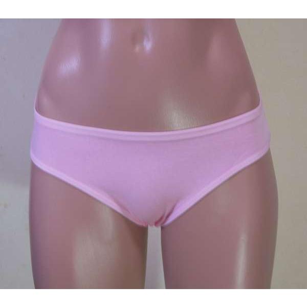 女子 スタンダード ショーツ ピンク M,Lサイズ 制服用 ビキニ フルバック パンティー シンプル 無地 綿 コットン ぱんつ JK 下着