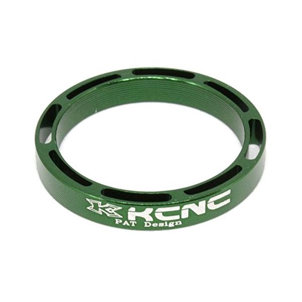 3周年記念イベントがKCNC ヘッド スペーサー 10mm 6061 506045 アルミニウム SLS 軽量タイプ グリーン 肉抜加工 フレーム、 パーツ KCNC ヘッドセットパーツ スペーサー SLS OS 10mm グリーン 506045